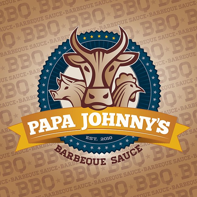 Papa Johnny's Barbecue Sauce in a jar